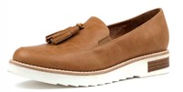 Tan shoes